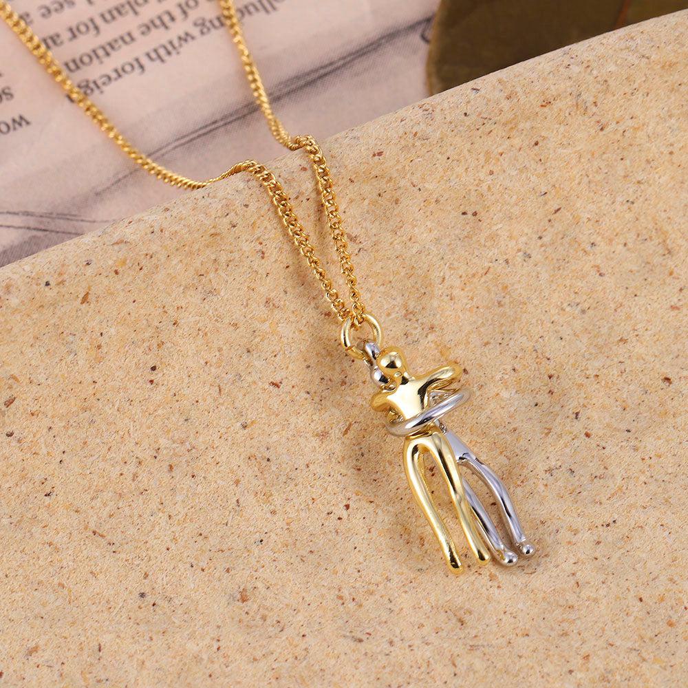 "To My Daughter" Everlasting Hug Necklace Gift Box