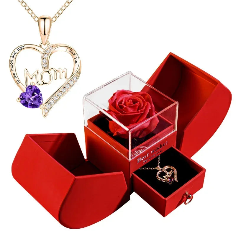 Eternal Love Gift Box & Heart necklace