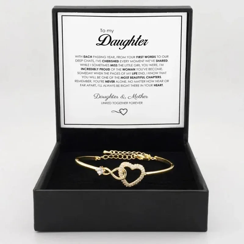 "To My Daughter" Forever Together Bracelet