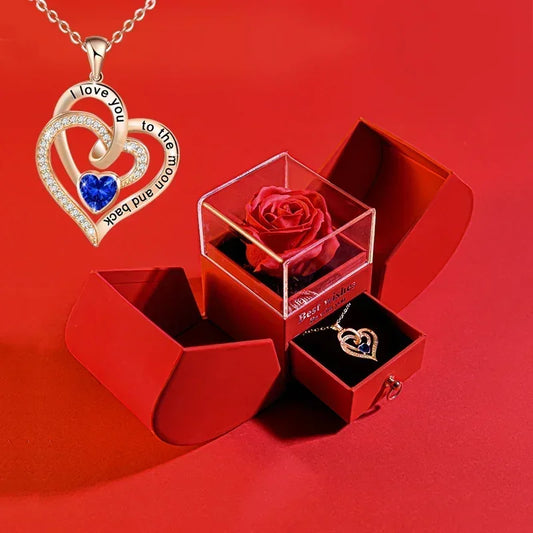 Eternal Love Gift Box & Heart necklace