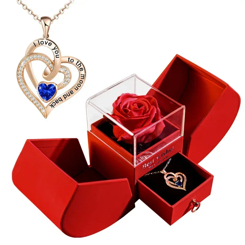 Eternal Love Gift Box & Heart necklace