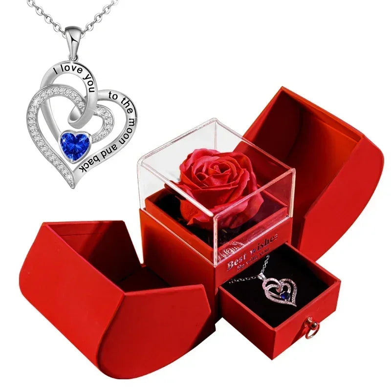 Eternal Love Gift Box & Heart necklace