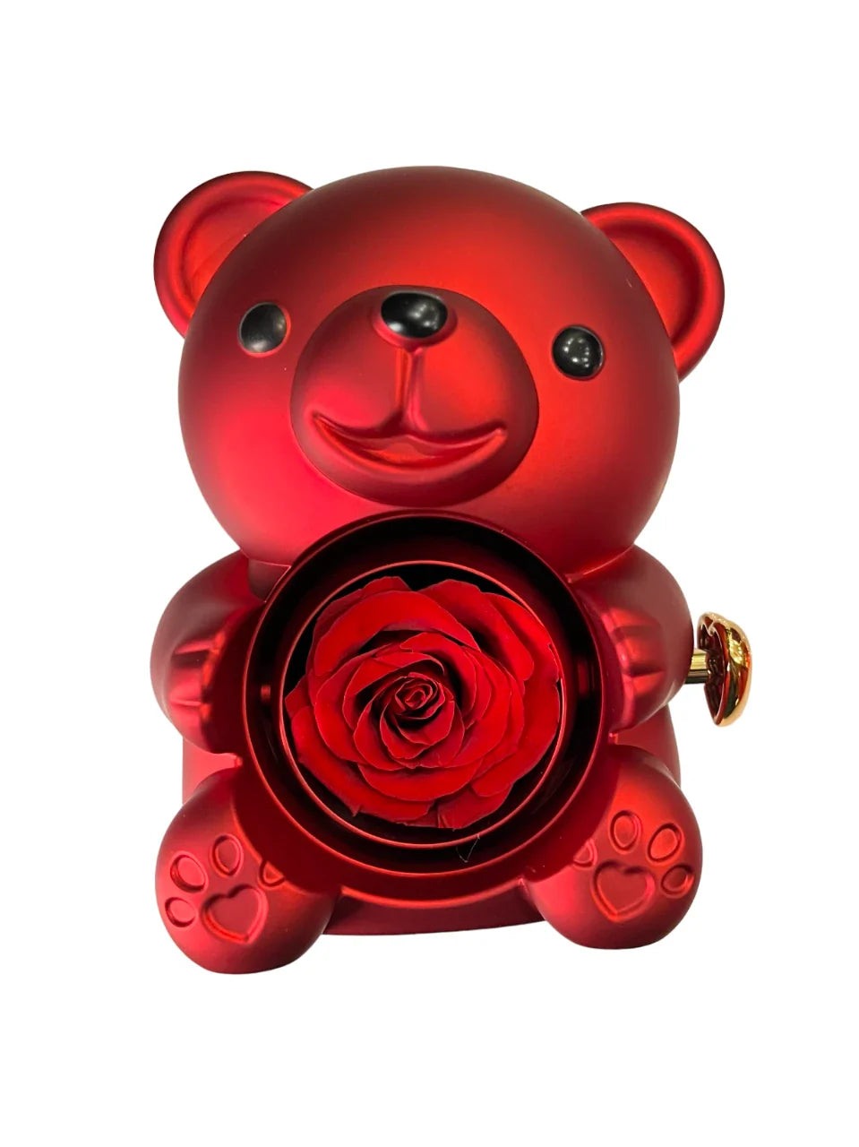 "Love Teddy" Gift Bear With Custom Text Engraved Necklace