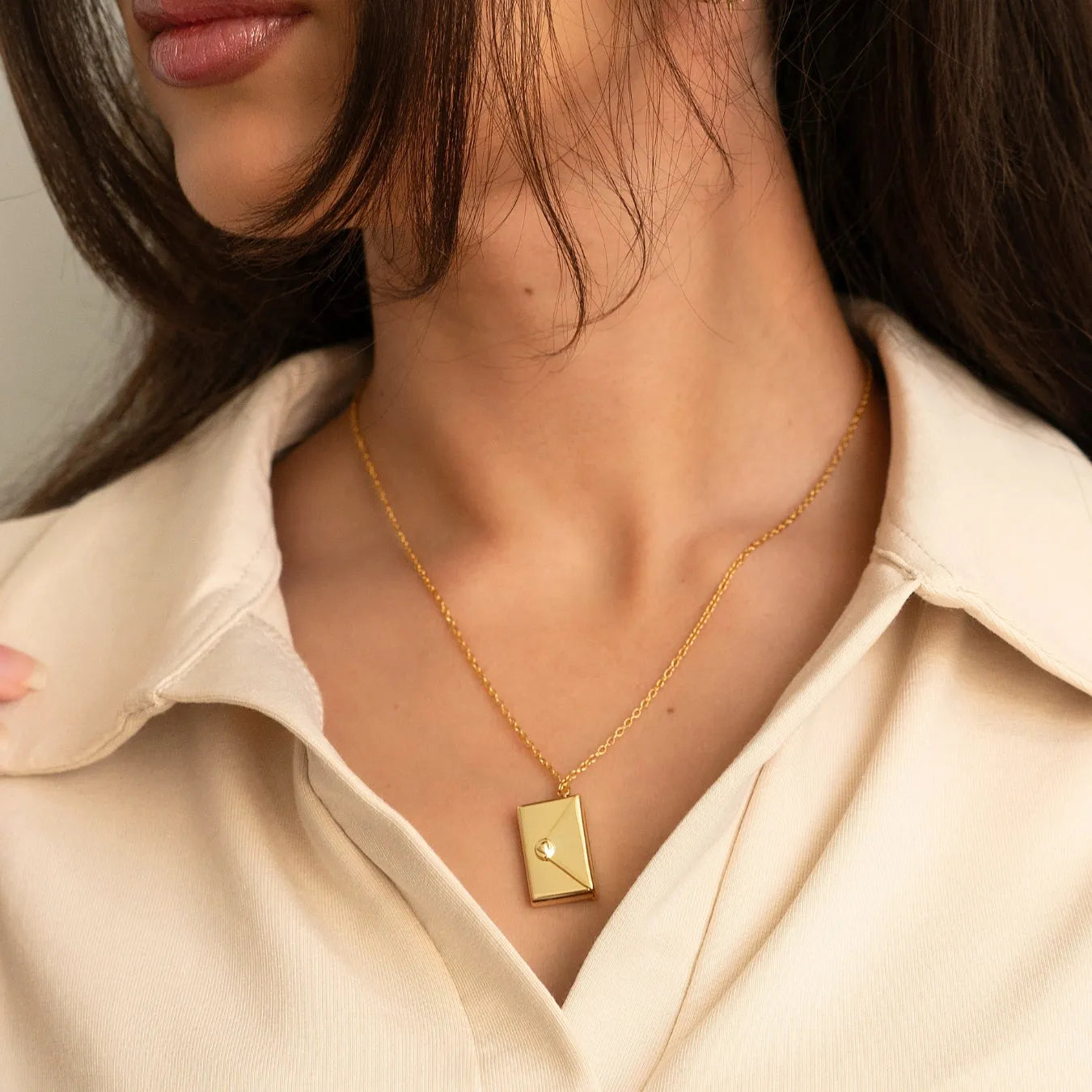 "Love Letter Necklace" Eternal Rose Gift Box
