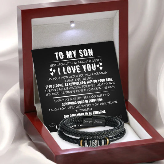 "To My Son" Forever Together Bracelet