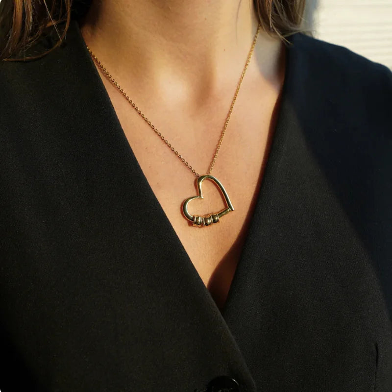 "To My Love" Heart Necklace Gift Box