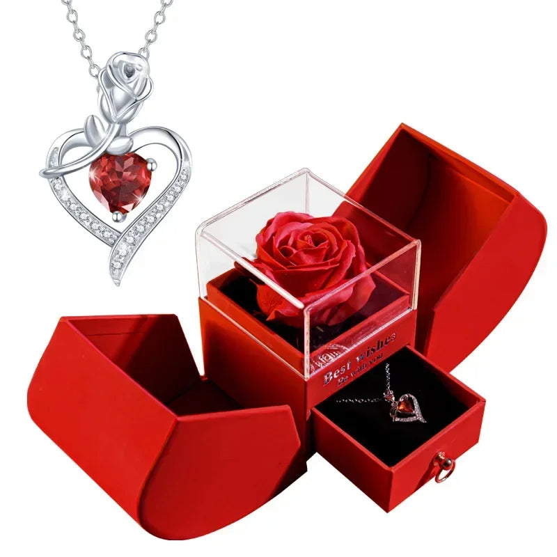Eternal Love Gift Box & Heart necklace