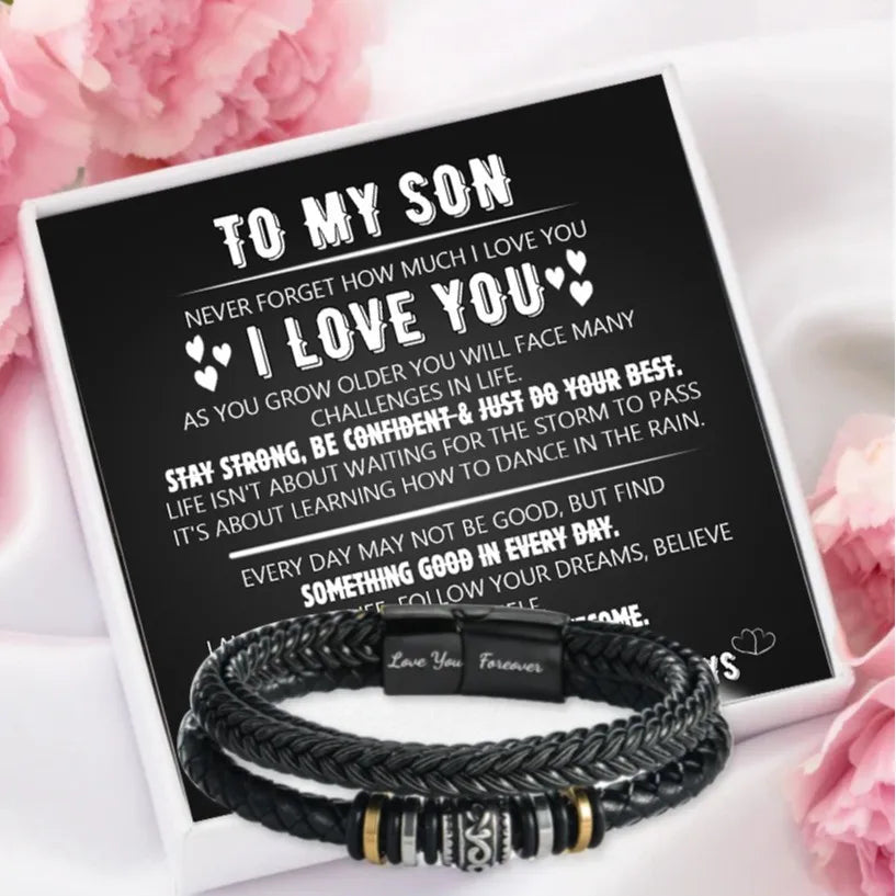 "To My Son" Forever Together Bracelet