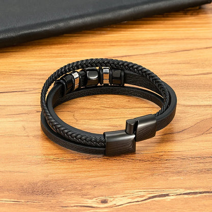 "To My Son" Lions Head Bracelet