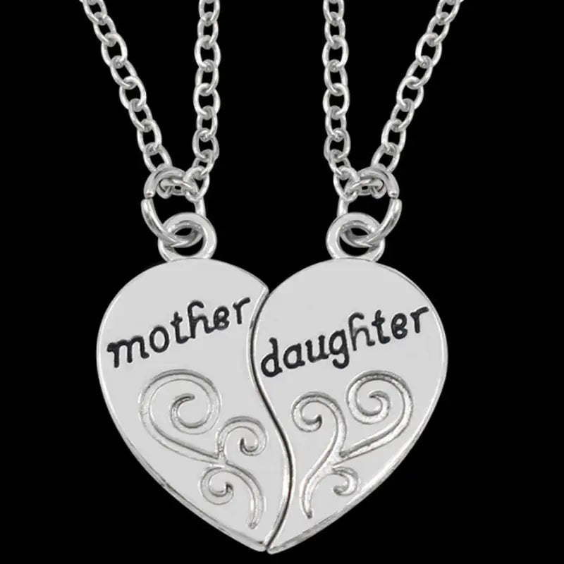 "Mother & Daughter" Pendant Necklace