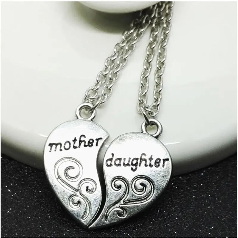 "Mother & Daughter" Pendant Necklace