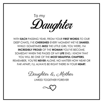 "To My Daughter" Forever Together Bracelet