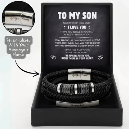 "To My Son" Forever Connected Bracelet