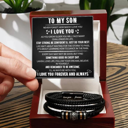 "To My Son" Forever Together Bracelet