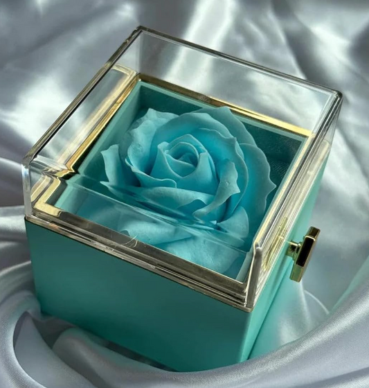 Eternal Rose Gift Box & necklace