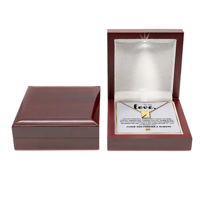 Love Letter Necklace LED Gift Box