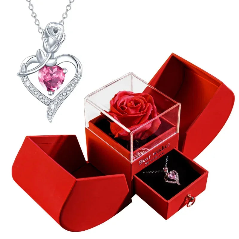 Eternal Love Gift Box & Heart necklace