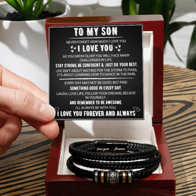 "To My Son" Forever Together Bracelet
