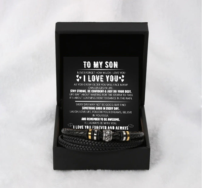 "To My Son" Forever Together Bracelet