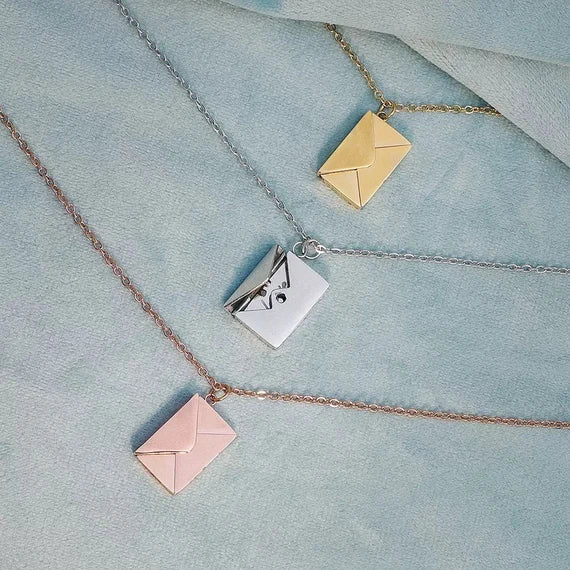 Love Letter Necklace - Eternal Roses Gift Set