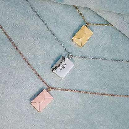Love Letter Necklace - Eternal Roses Gift Set